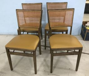 Mid Century Style Folding Wood Chairs