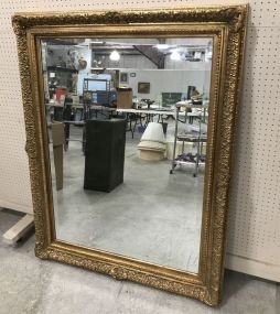 Large Gold Gilt Framed Wall Mirror