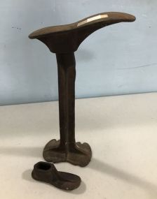 Antique Shoe Shine Stand