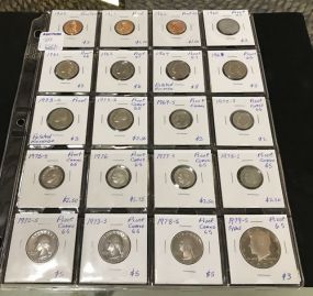 20 US Proof Coins