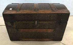 Nice Antique Streamer Trunk