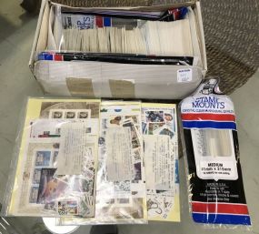 Box Lot of Collectible Foreign Stamps