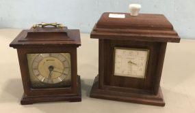 Mini Benchmark Carriage Clock and Phinney Walker Clock