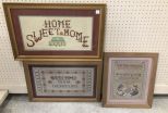 Three Needle Point Samplers