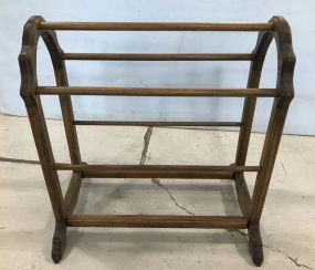 Heavy Duty Wood Quilt Rack