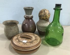 Group of Decorative Pottery Vases