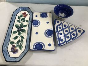 Four Pieces of Gail Pittman Pottery