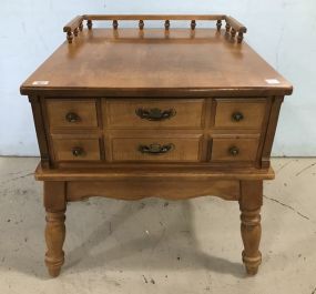 Vintage Maple End Table