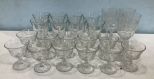 Clear Glass Stemware