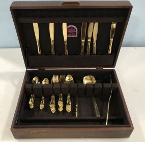 Korea Rogers Stainless Brass Color Flatware