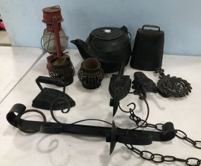 Old Cast Iron Pieces and Decor