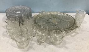 Group of Clear Glassware