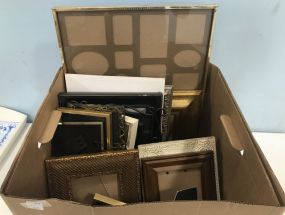 Box Lot of Assorted Picture Frames