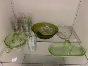 Assorted Glassware Pieces