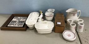 Group of Pottery and Collectibles
