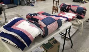 Five Hand Made Quilts