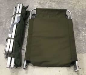 Two Army Cots