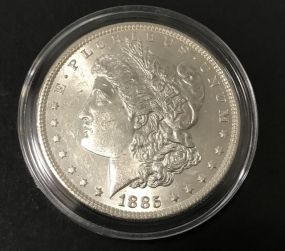 1885 Silver Morgan Dollar