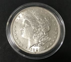 1886 Silver Morgan Dollar