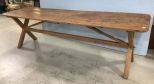 Beautiful Primitive Farm House Dining Table