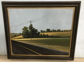 Roland Golden Painting of Landscape and Study