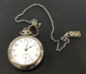 Elgin Natl Watch Co. Open Face Pocket Watch