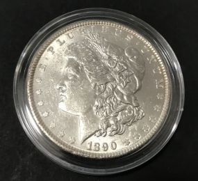 1890 Silver Morgan Dollar