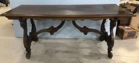 Antique Country French Dining Table