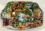 Hand Made Majolica Style Platter