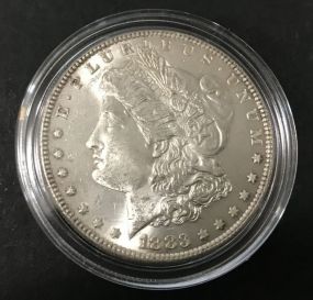 1883  Silver Morgan Dollar