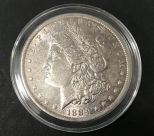 1884 Silver Morgan Dollar O