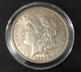 1883 Silver Morgan Dollar O