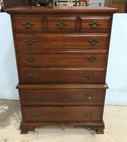 Le Brun Bros Solid Cherry Chest of Drawers