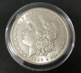 1890 Silver Morgan Dollar S