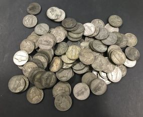 100 Silver WWII Nickels