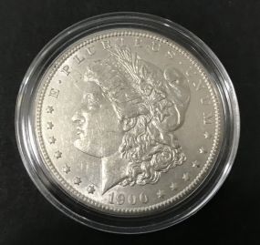 1900 Silver Morgan Dollar