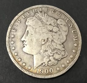 1900 Silver Morgan Dollar O