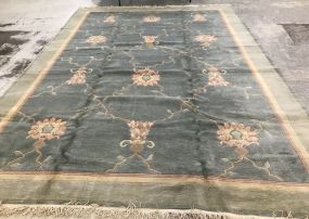 Large High Pile Wool Area Rug