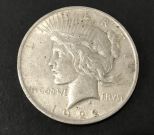 1922 Peace Liberty Silver Dollar