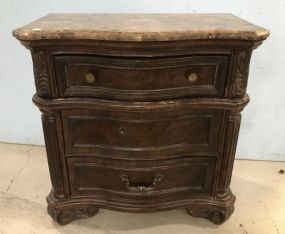 A.R.T. Furniture French Louis Style Marble Top Bachelor's Chest