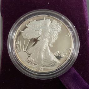 1986 Silver American Eagle One Dollar Coin