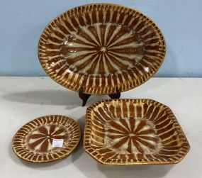 Three Good Earth Pottery Pieces