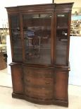 Mahogany Duncan Phyfe China Cabinet