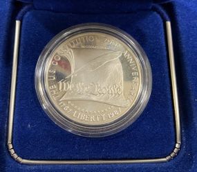 U.S. Constitution 200th Anniversary 1987 Silver Dollar