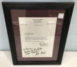 1979 Alabama Scholarship Offer signed by Paul 