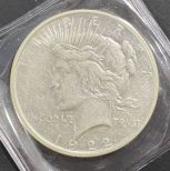 1922 Peace Liberty Silver Dollar