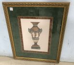 Gold Framed Urn Print