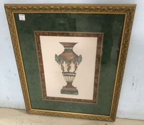 Gold Framed Urn Print