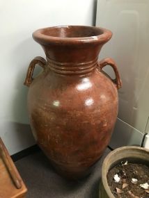 Large Terra Cotta Pottery Urn