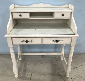 White Painted Writing Desk